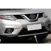 Car Front Side Cover Bumper Corner Trim Frame Stick Anti-Rub For Nissan X-Trail T32/Rogue 2014 2015 2016 2017 2018