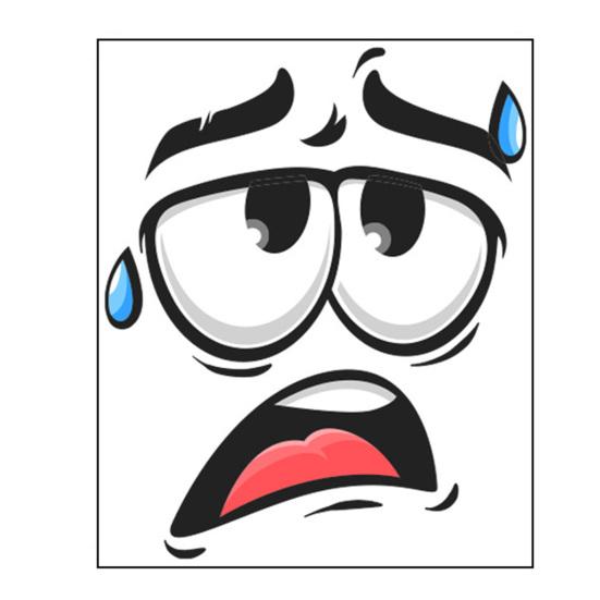 Funny Expression Toilet Sticker Humorous Toilet Seat Cover Sticker Self Adhesive Expressive Face Toilet Lid Decal for Bathroom Washroom Wall Decor