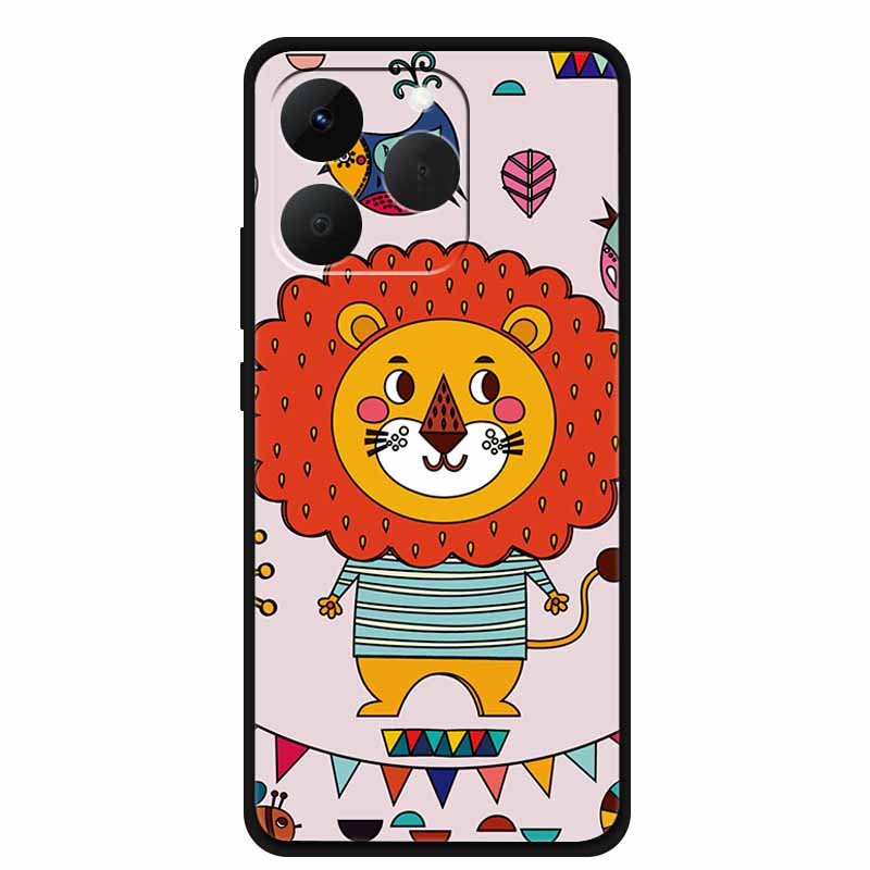 Case For OPPO Realme 15T Embossed Blossoms Funda 3D Relief Flowers Coque Silicone Soft Phone Cover For Realme 15 T 5G Bumper