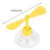 Dekoracyjna przyssawka do kasku z gumy i plastiku do kasku motocyklowego(Żółty)