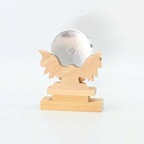 Kamidana No Sato Shinto Mirror, Finest Carving, 2 Inches