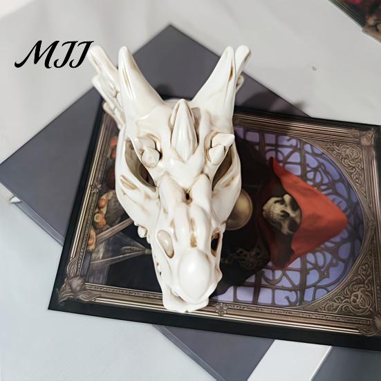 Harz Frosch Skelett Dekorationsornament, Outdoor Terrassen Schreibtisch Dekor, Realistische Knochentextur geschnitzt Halloween Figur Gothic