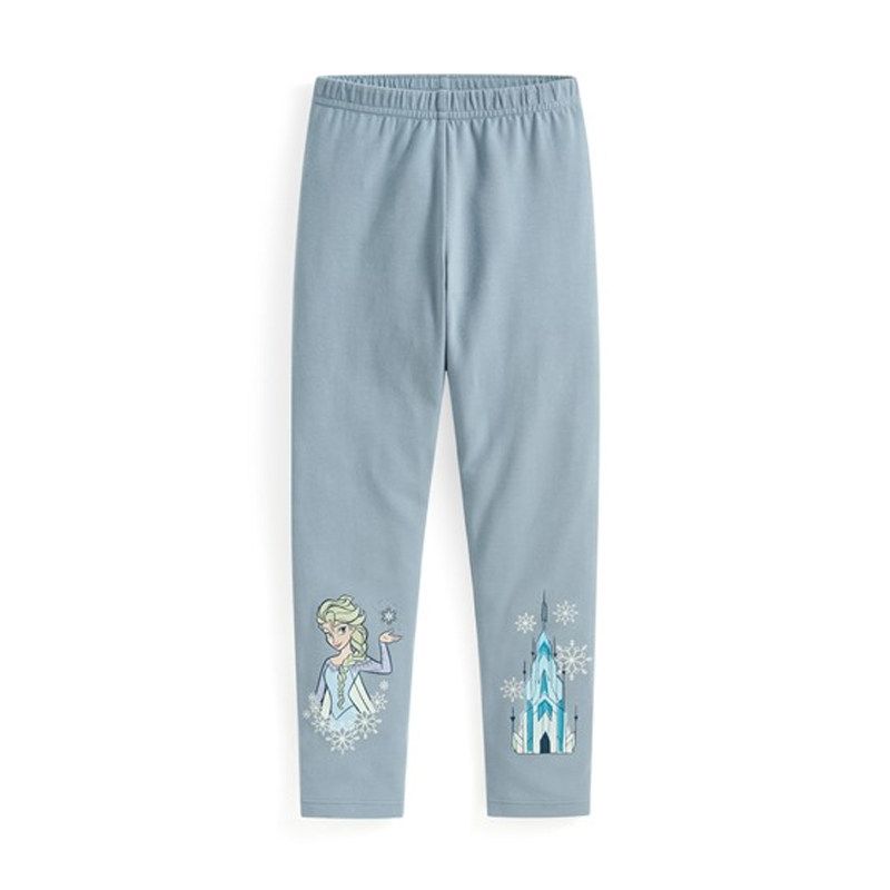DSN Same Style Kids Leggings Spring and Autumn Baby Girl Pure Cotton Stretch Pants Rapunzel Cartoon Pants