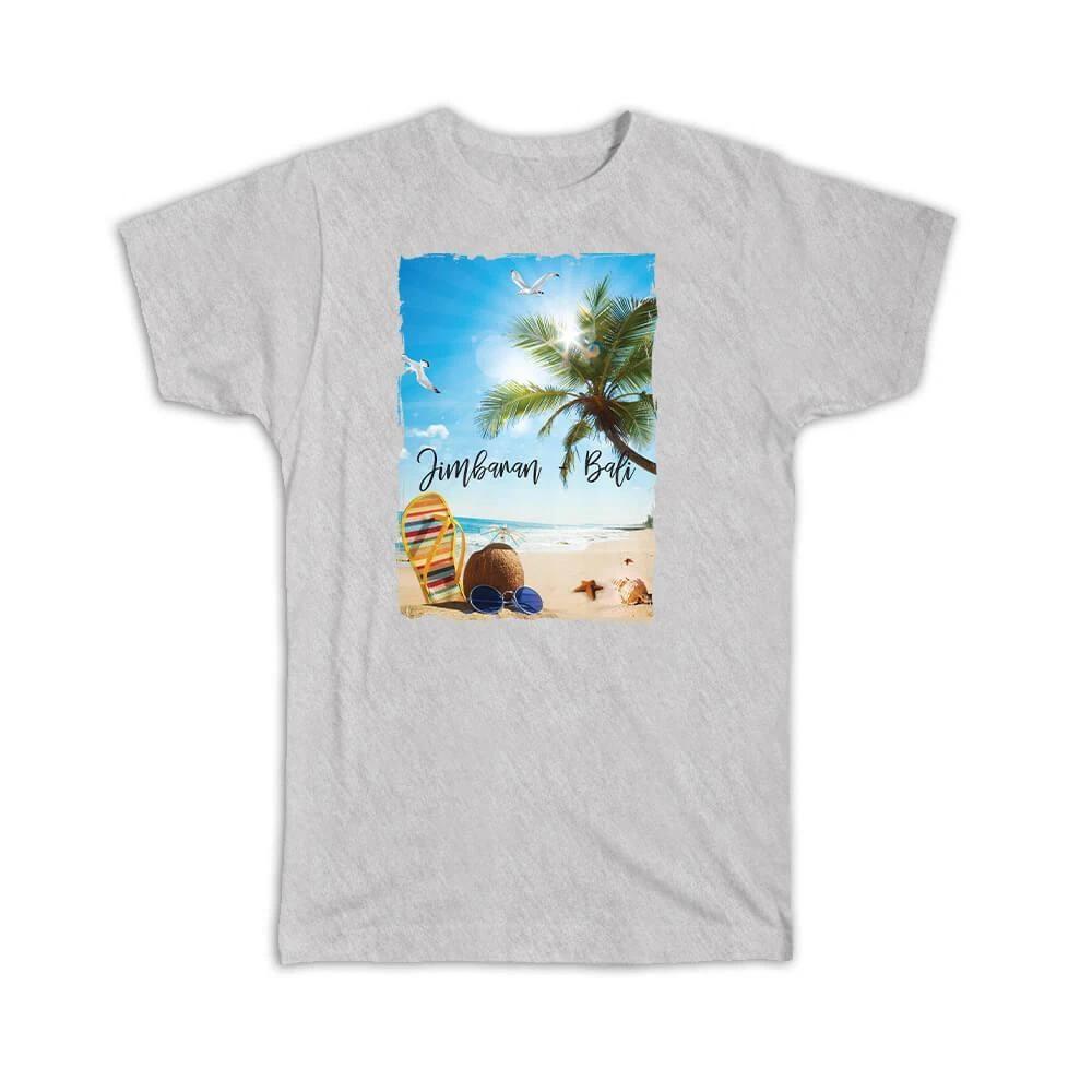 Gift T-Shirt : Jimbaran Bali Indonesia Coconut Sunglasses Flip Flops 3XL