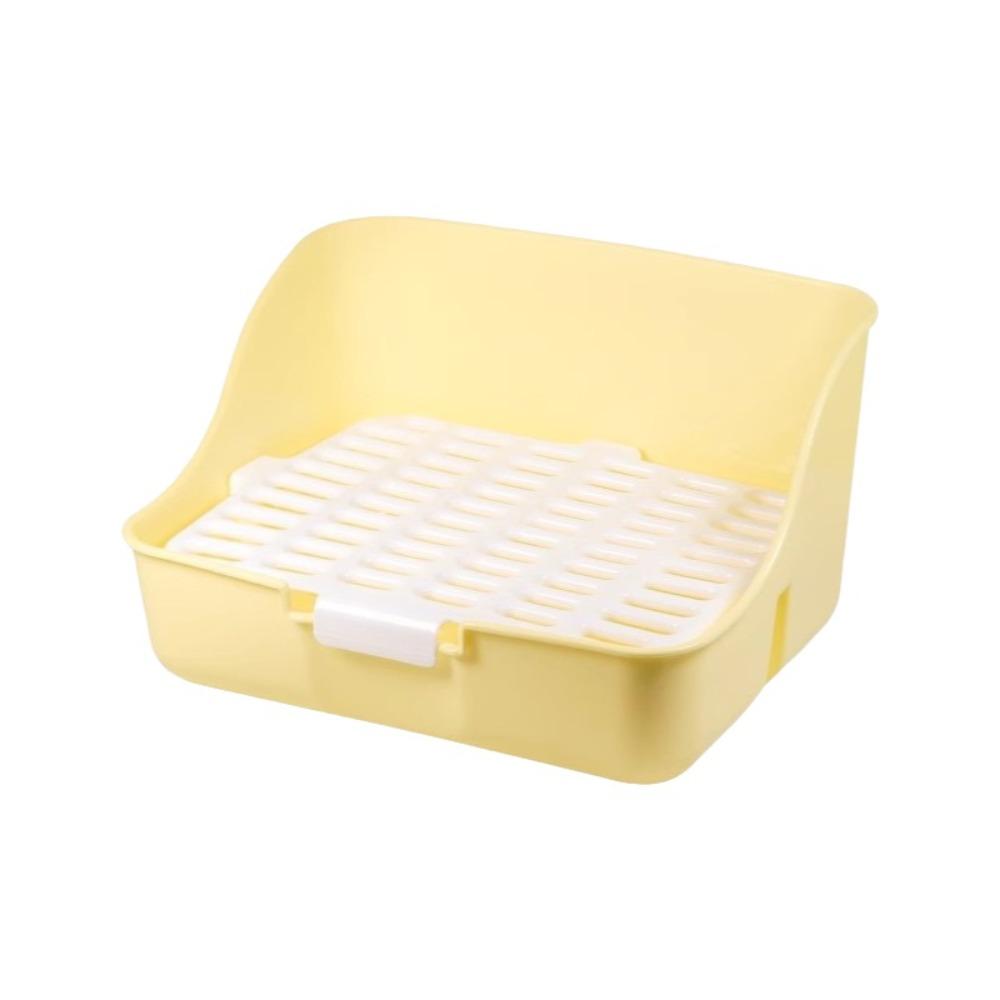 Stable Rabbit Toilet Splash-Proof Animal Potty Trainer Durable Pet Toilet Box  Pet Enclosure