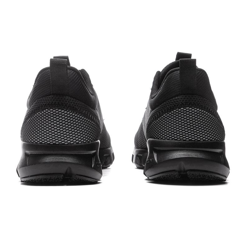 Li Ning Cushioning, Wear Resistant Low top Casual Running Shoes Men's Black ARSV077-2