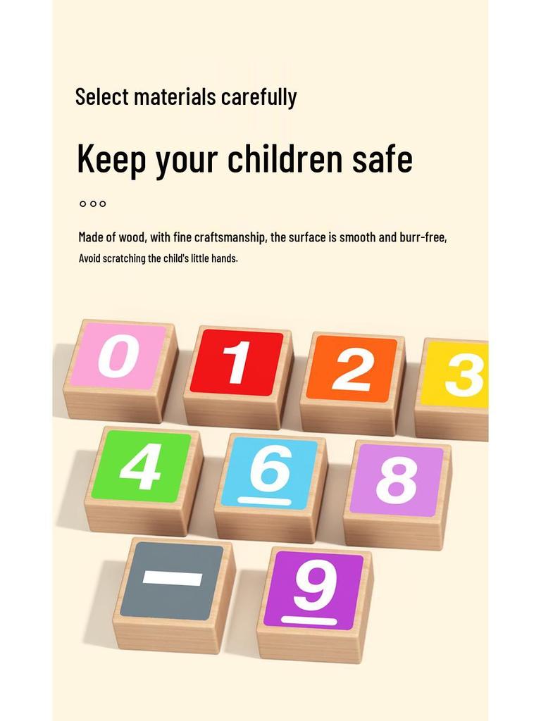 Kids' Math Learning Board: Finger Calculation & Counting Beads for Fun Arithmetic