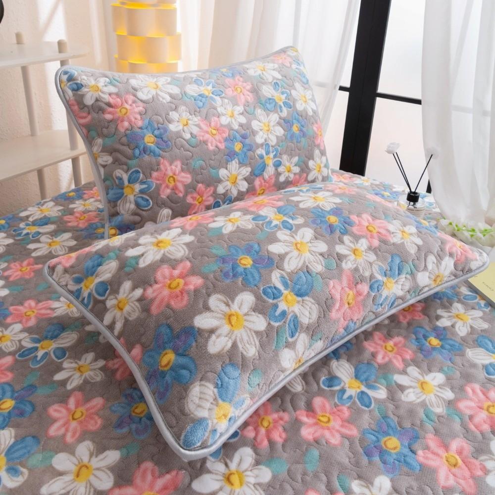 

Cute 48*74cm Pillow Cover Cotton Velvet Pillow Case Protector Warm Rectangle Pillowcase Autumn/Winter