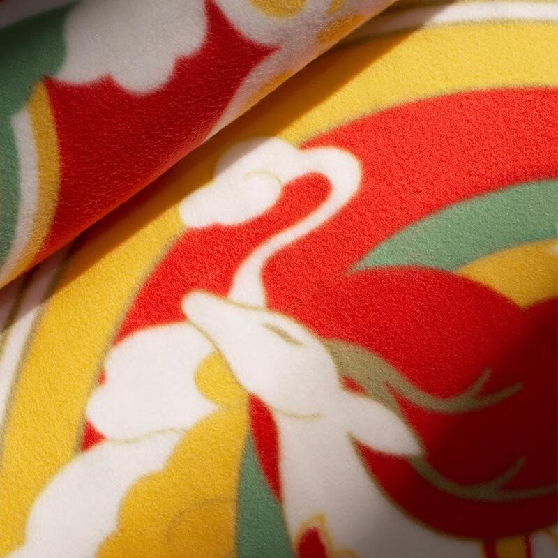 Rainbow Dunhuang Museum Dual Control Electric Blanket