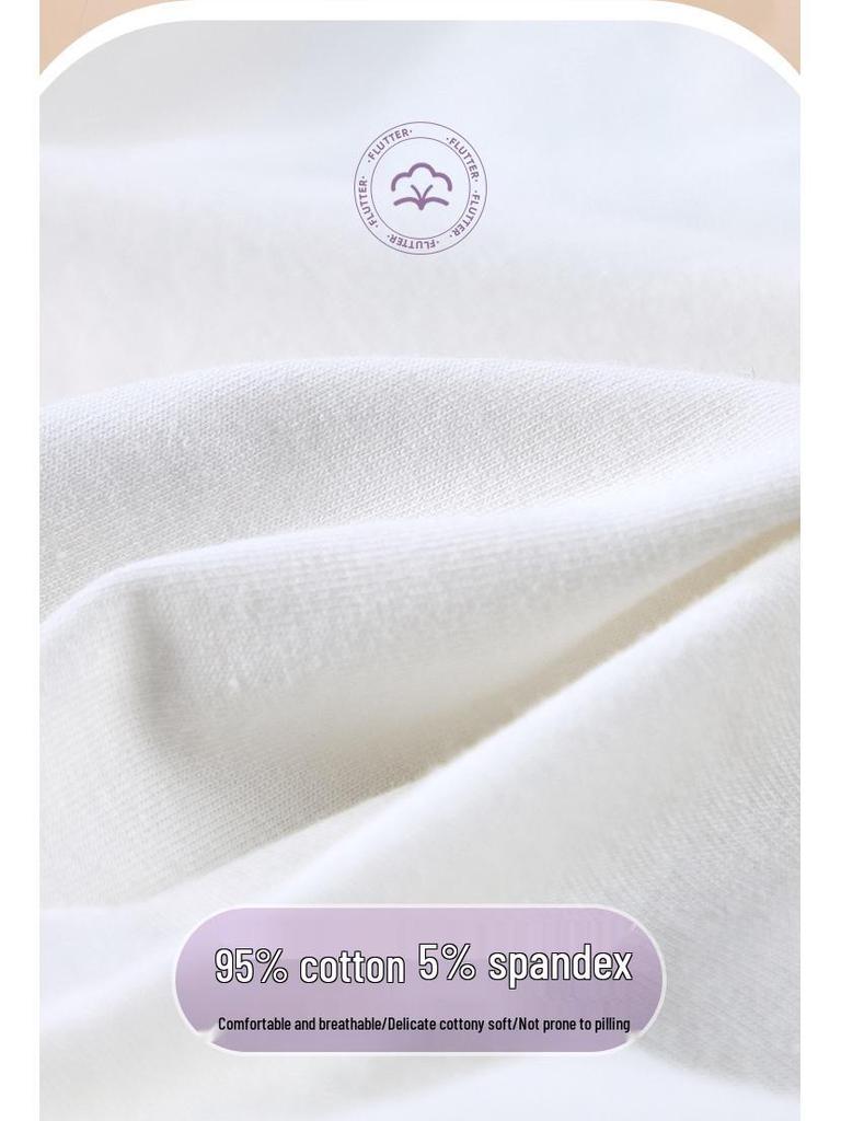 Girls' Pure Cotton Boxer Briefs - Comfortable, Non-Pinching Underwear for Children