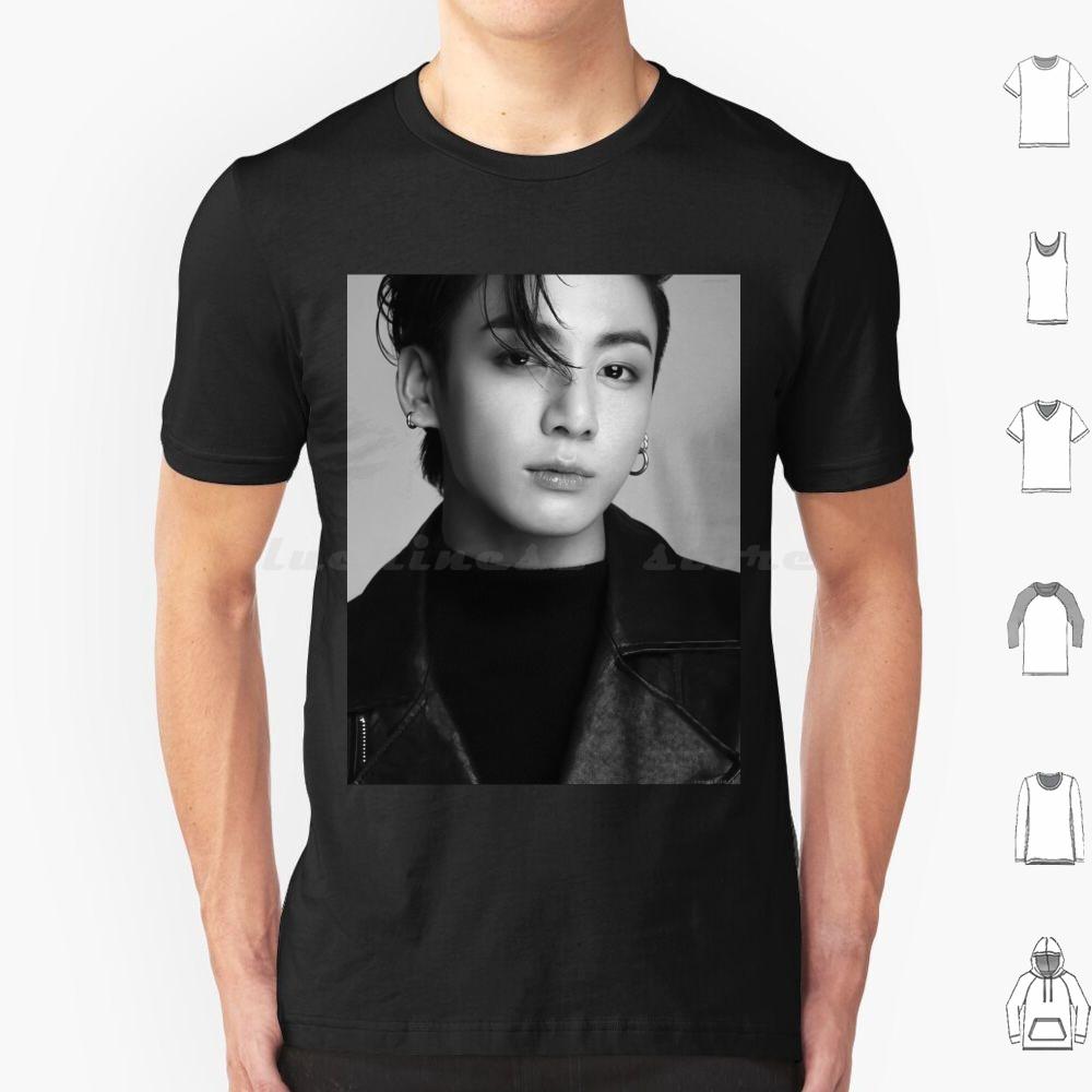 Jungkook T-Shirt Große Größe 100% Baumwolle Jungkook Suga Ästhetik Suga Namjoon Rm V Taehyung V Joonie Hobi Hoseok Jimin Jin
