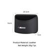 Car Sticker 2025 Hot Car Door Storage Box PU Leather Auto Seat Back Hanging Trash Can Bin Accessories For BMW Performance X1 X3