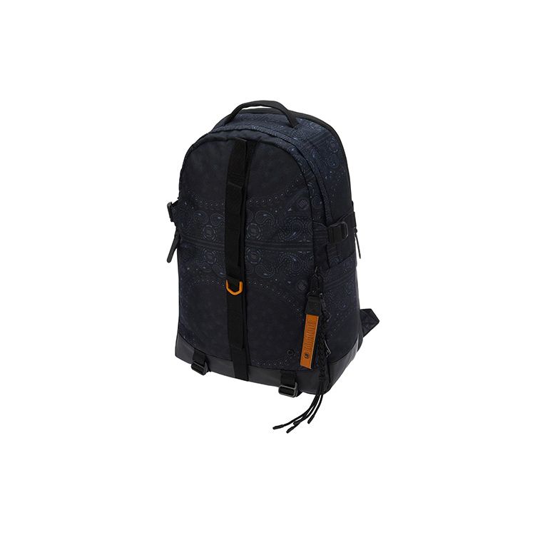 Li Ning Badfive Basketball Series Fabric Backpack Unisex Backpack Black ABSR184-1 Black