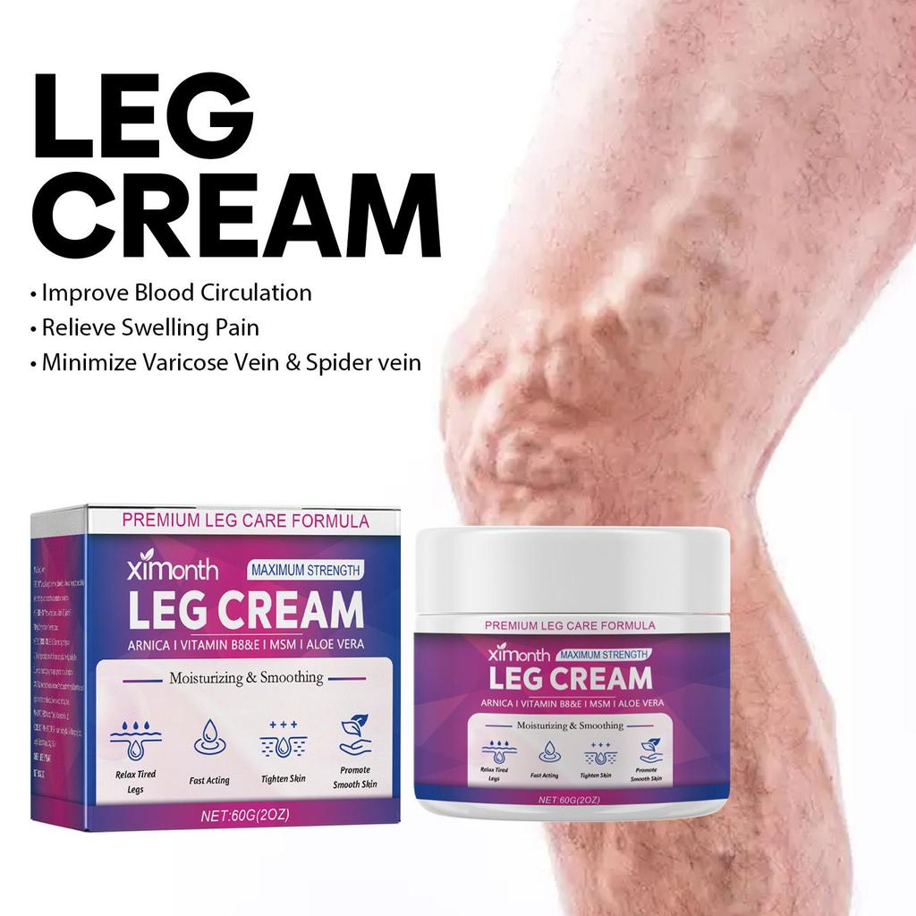 Leg Treatment Cream Legs Topical Repair Skin Moisturizing Applicator Massage Treatment Cream
