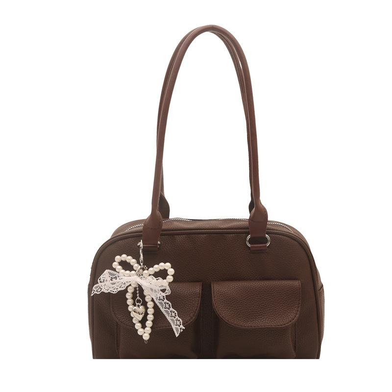 

New shoulder armpit bag niche design commuter largecapacity bag women s portable pillow bag
