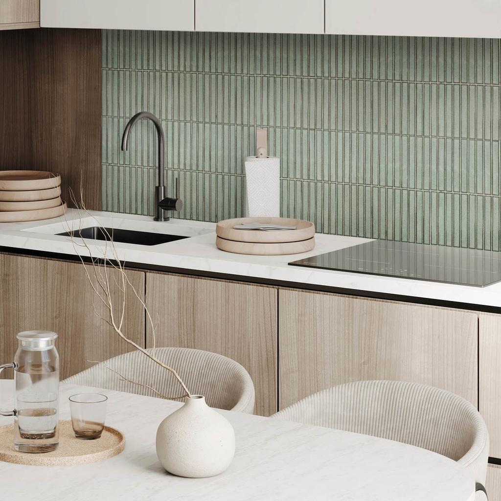 Self-Adhesive Vinyl Tiles with Print Rectangular Fashionable Tiles 6X60X30 Cm