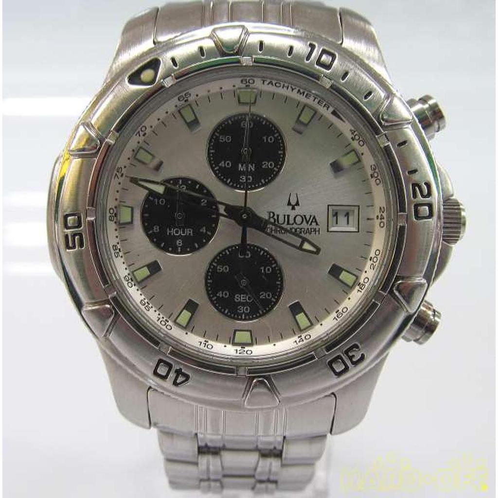 Used BULOVA CHRONOGRAPH Quartz Analog Watch