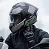 New Dot Certified Open Face Motorcycle Helmet with Blue Tooth Dual Visor Abs Shell Quick Release Closure All Seasons Wholesale