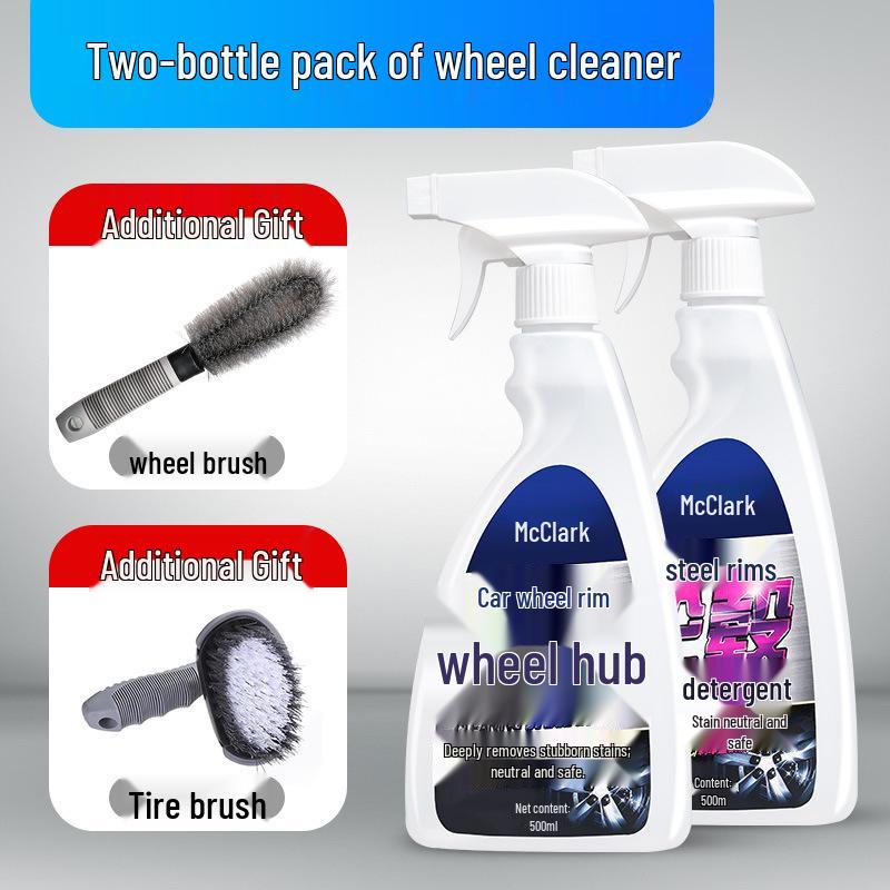 Środek do czyszczenia felg i kół samochodowych z proszkiem żelaznym usuwającym rdzę: Idealny do czyszczenia kół, opon, felg stalowych i stopów aluminium.