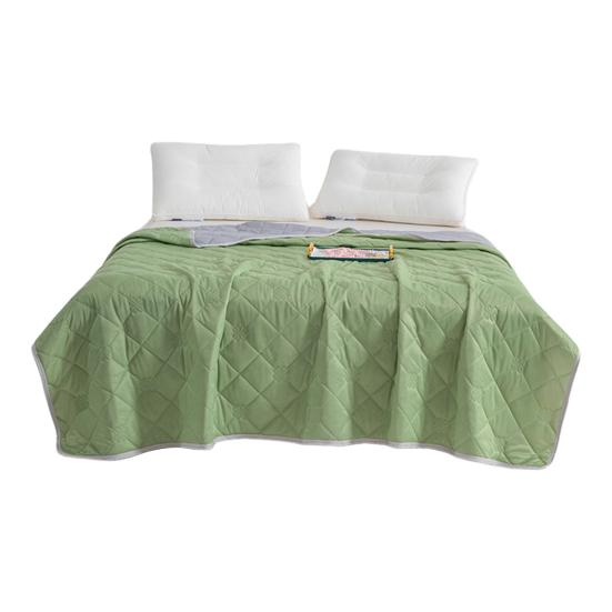 Cooling Quilt Summer Blanket Lightweight Cooling Fibers Breathable Thin Double-Sided Self-Cooling Sleep Blanket for Hot Nights Bedroom Travel