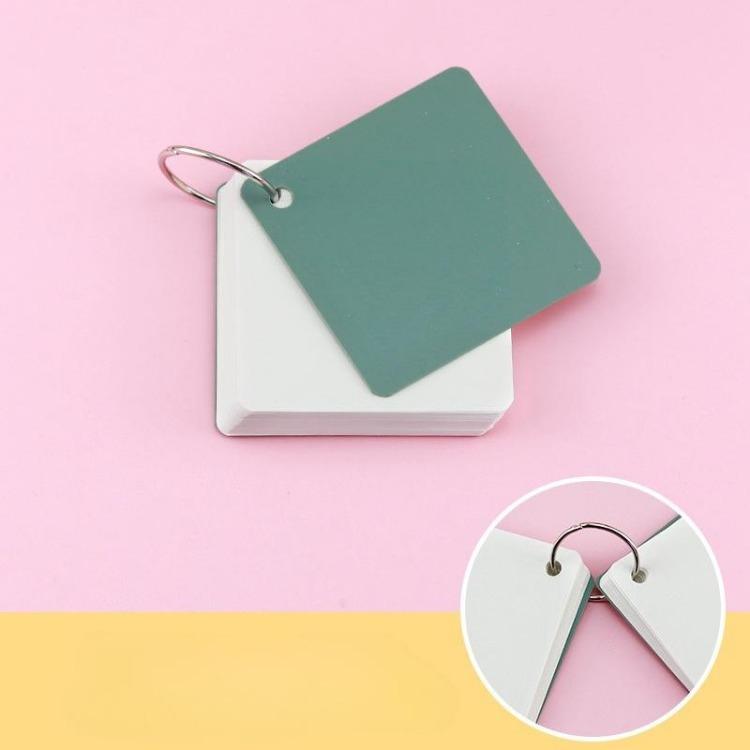 Kreatives abnehmbares kleines Notizbuch mit Morandi-Eisenringen - Tragbares Skizzenbuch für Schüler im Klassenzimmer