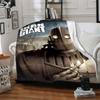 1pc Iron Giant Movie Poster Flannel Throw Blanket - Lightweight Soft Warm All-Season Blanket for Sofa, Bed, Travel, Camping  L1029106