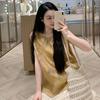 2026 Chinese-Style Summer Set: Elegant High-End Sleeveless Top & Skirt