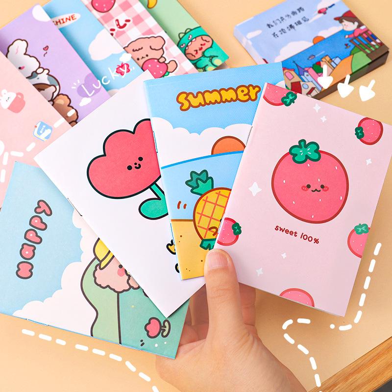 Korean Cartoon Soft Cover Notebook for Kids - Ideal As a Kindergarten or Primary School Prize or Gift