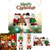 Exquisite Handgefertigte Plüsch-Weihnachtsmann-Puppe Ideal Für Weihnachtsdekoration Und Als Geschenk