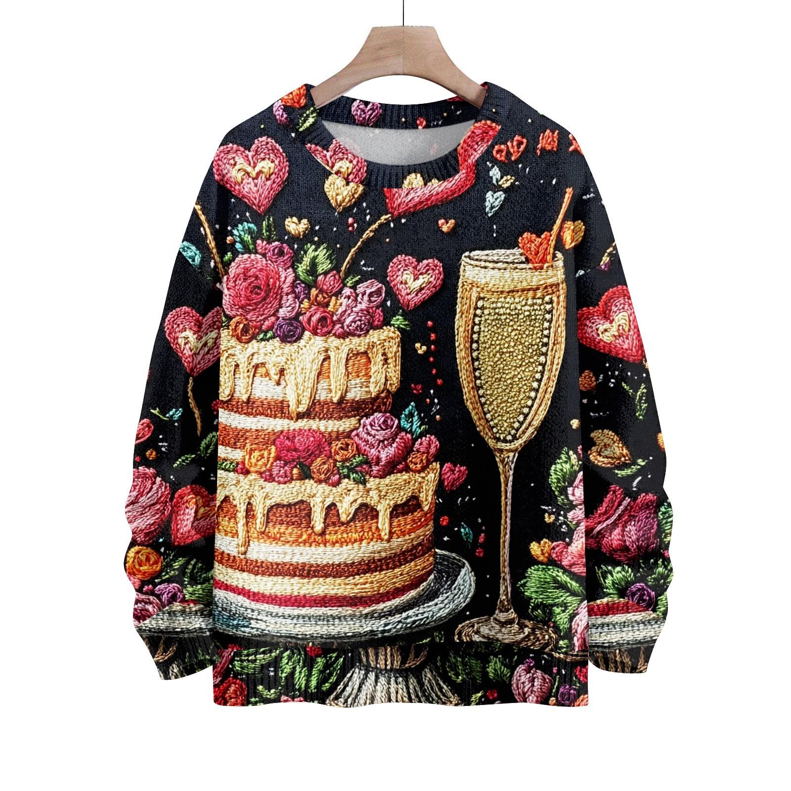 

Детский модный свитер с круглым вырезом и длинным рукавом для мальчиков и девочек, вязаный свитер с милым принтом 90 жёлтый