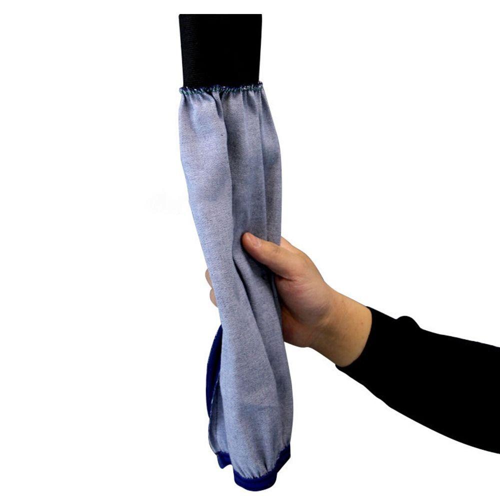 Heat Protection Denim Oversleeve Thickened Denim Lengthen Sleeve  Welder Protection