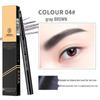 Water Lotus 3D Double-Ended Eyebrow Pencil: Waterproof, Sweatproof, Ultra-Fine, Natural, Smudge-Proof Makeup.