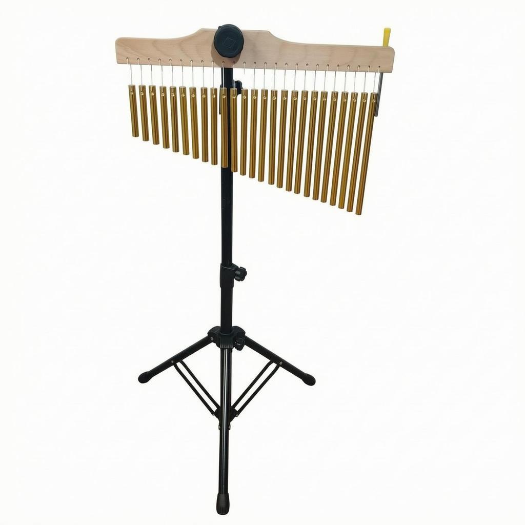 25-Note Wind Chime with Stand Clear Percussion Instrument Strong for Rehearsals