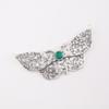 Chrome Diopside Gemstone 925 Sterling Silver Jewelry Pendant 0.7" Gift For Wife CP-35-9