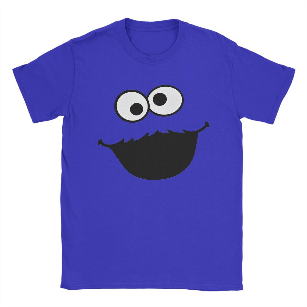 Sesames Streets Elmo T Shirt Unisex Womens Cotton Humor TShirts Round Collar Oscar Tees Short Sleeve Clothing 4XL 5XL