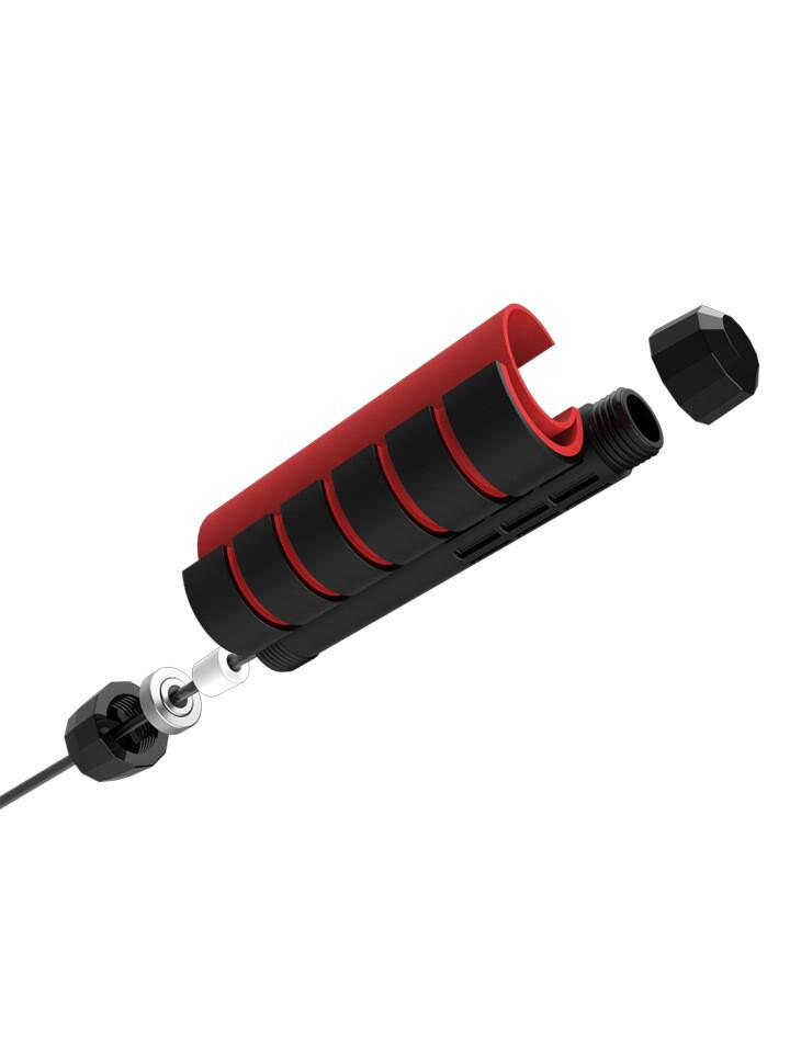 Fitness Steel Wire Weighted Skipping Rope for Speed & Training