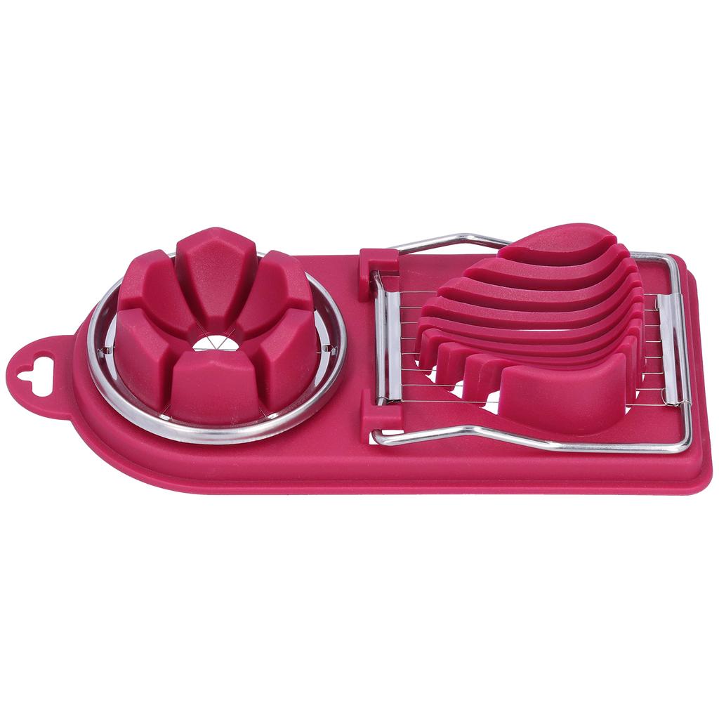 Egg Cutter Household Stainless Steel Wire Egg Cutter Safe Easy To Operate for Hard Boiled Eggs