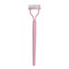 1pc Eyelash Comb Lash Makeup Eyelash Separator Eyebrow Grooming Brush Tool with Transparent Case Curved Design Fit the Eye Shape