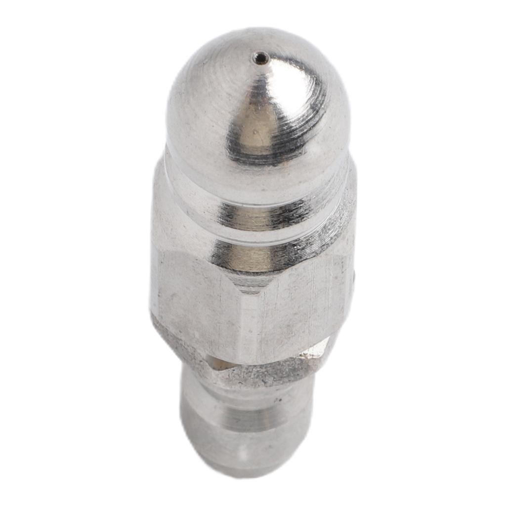 Quick Connect Sewer Jetting Nozzle 5000 PSI with 14 Inch Drain Cleaning Kit for Efficient Removal of Debris In Pipes
