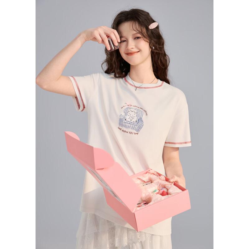 TonLion 2026 Women's Patterned Short-Sleeve T-Shirt
