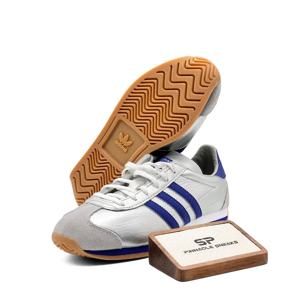 adidas Country OG Low Matte Silver Bright Blue - IE4230