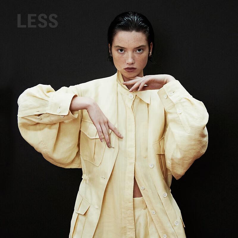 Less Женское элегантное длинное тренчкот M