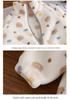 Autumn/Winter Plush Thickened Korean Style Kids Homewear Set - Warm Boys & Girls Clothing