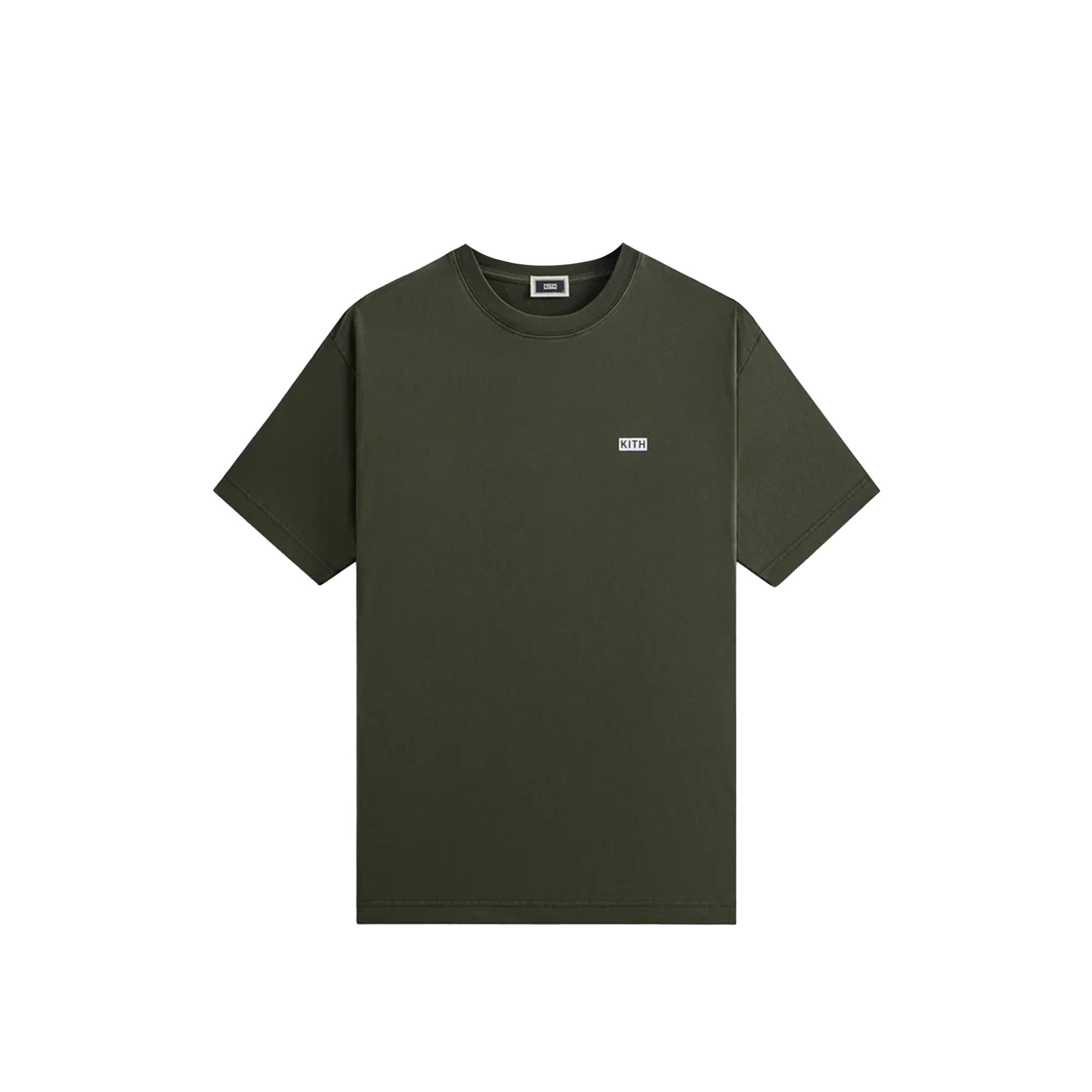 Kith Lax Tee Cypress Men Tops Green KHM033770-311 S