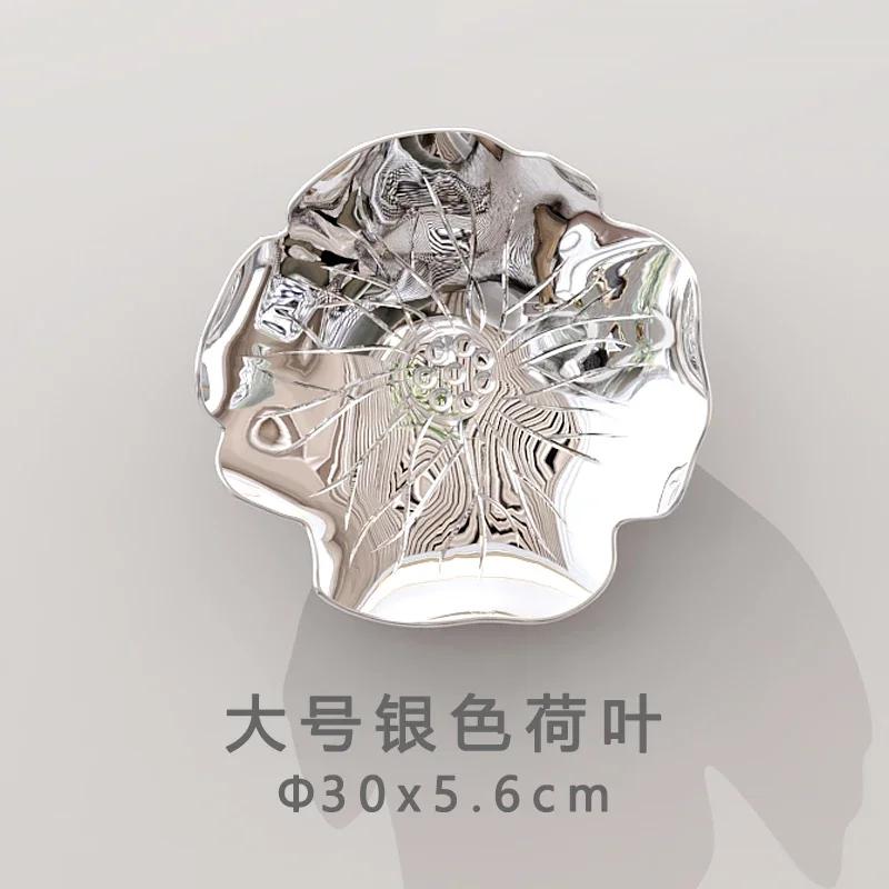 Imitacja metalu plastikowy liść lotosu karp salon sofa tło wisiorek dekoracja ścienna dekoracja ścienna sypialni naklejka ścienna