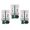 3Pieces Poe Power Supply Module for Ethernet Bridge Black