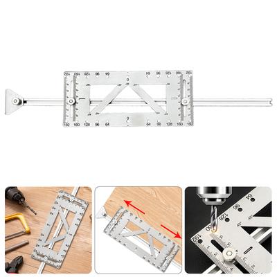 Lightweight Steel Hole Locator Cabinet Handle Template For Cabinet Door Handle Replacement And DIY Projects Tool