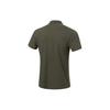 Li Ning Fitness Series Simple Solid Color Casual Sports Polo Shirt Men Tops Military-Green APLU253-4
