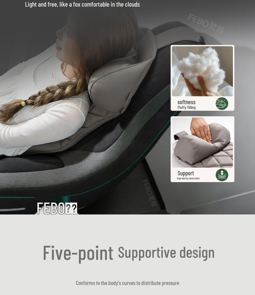 25 Avatr Car Models: Headrest Neck Support & Lumbar Cushion