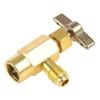 1/2" SAE AC Can Tap for Valve Bottle Opener fit for R22 R134a R410A Gas Refriger